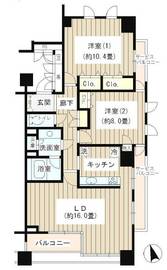 麻布市兵衛町ホームズ 7階 間取り図