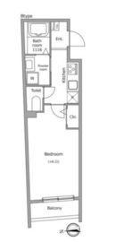 グローリオシェルト池袋本町 401 間取り図