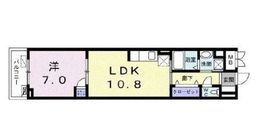 アビタシオン代々木上原 103 間取り図