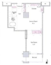 レグノ・セレーノ 9階 間取り図