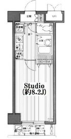 グランド・ガーラ日本橋茅場町 7階 間取り図