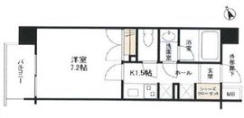 セレビア新宿御苑前 4階 間取り図