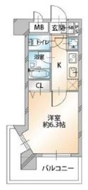 パレステュディオ渋谷ウエスト 9階 間取り図