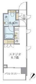 アパートメンツ千駄木 1101 間取り図