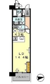 ロイヤルパークス西新井 727 間取り図