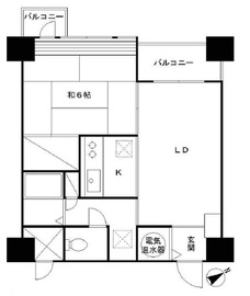 グランドメゾン田町 3階 間取り図