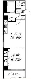 リュクス高輪台 303 間取り図