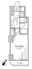 ホープシティ秋葉原 1001 間取り図