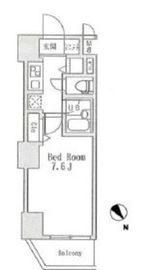 ホープシティ秋葉原 1402 間取り図