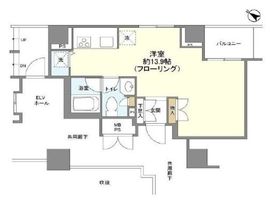 パークハウス渋谷山手 11階 間取り図