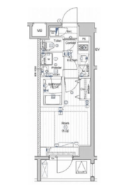 プレミアムキューブ大井町#mo 505 間取り図