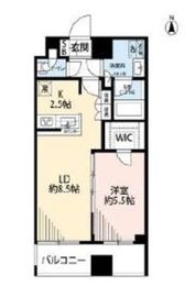 プレール・ドゥーク蔵前 804 間取り図