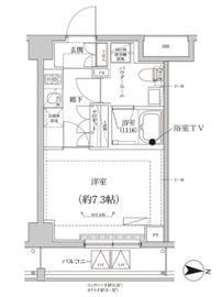 CREALpremier大島 107 間取り図