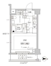 CREALpremier大島 212 間取り図