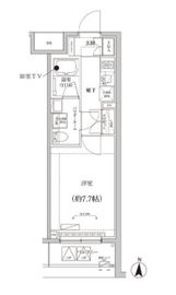 CREALpremier大島 502 間取り図