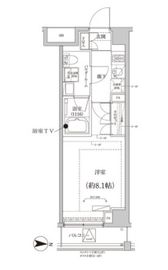 CREALpremier大島 204 間取り図