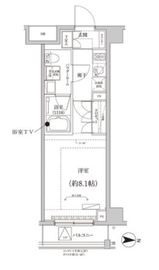 CREALpremier大島 206 間取り図