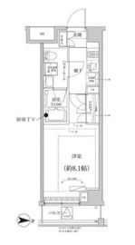 CREALpremier大島 308 間取り図