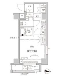 CREALpremier大島 215 間取り図