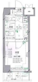 パレステュディオ渋谷ウエスト 7階 間取り図