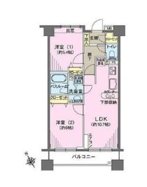 ヒルレジデンス大崎 3階 間取り図