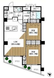 リノマークス目黒本町 1階 間取り図