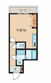 ラグジュアリーアパートメント目黒東山 2階 間取り図