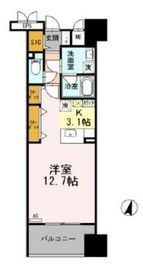 ロイヤルパークスシーサー南千住 508 間取り図