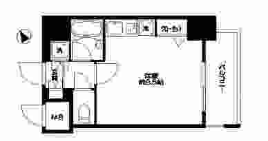 シティスパイア新川 203 間取り図