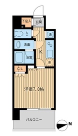 エルシア五反田 302 間取り図