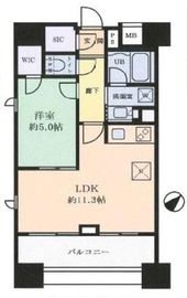 クレヴィア新大塚 3階 間取り図