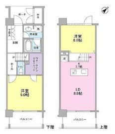 ラフィーヌ銀座 1115 間取り図