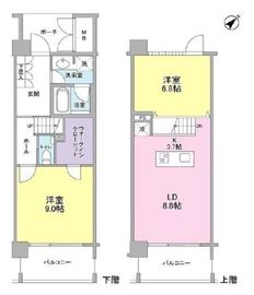 ラフィーヌ銀座 1115 間取り図