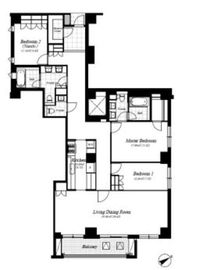 麻布第一マンションズ 313 間取り図
