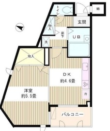 目白台ガーデン 101 間取り図