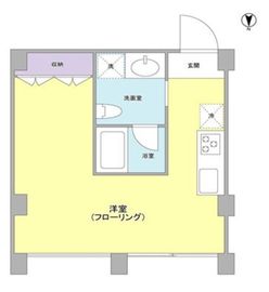 元住吉アートフラッツ 302 間取り図