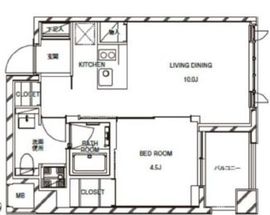 The MEGURO 306 間取り図