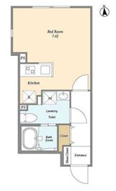ルオーレ武蔵小山 303 間取り図