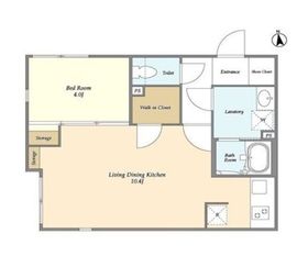 ルオーレ武蔵小山 501 間取り図
