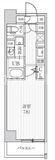 ルネサンスコート両国 602 間取り図
