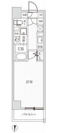 ルネサンスコート両国 201 間取り図