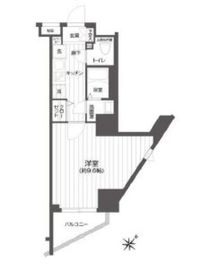 メイクスデザイン渋谷本町 1階 間取り図