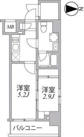 シーフォルム住吉 4階 間取り図