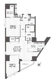 メイクスデザイン渋谷本町 11階 間取り図