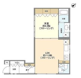 FK Daikanyama B 間取り図