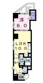 サンブルーム赤坂 301 間取り図