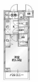 コンシェリア品川南 THE GRAND RESIDENCE 2階 間取り図