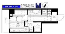 ステージファースト東日本橋 1202 間取り図