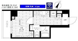 ステージファースト東日本橋 802 間取り図