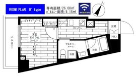 ステージファースト東日本橋 1201 間取り図